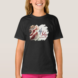 Camiseta Día de la Independencia del 4 de Julio Diseño Patr