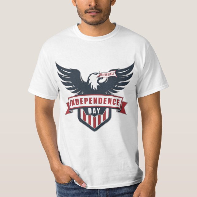 Camiseta Día de la Independencia del Águila Clásica (Anverso)