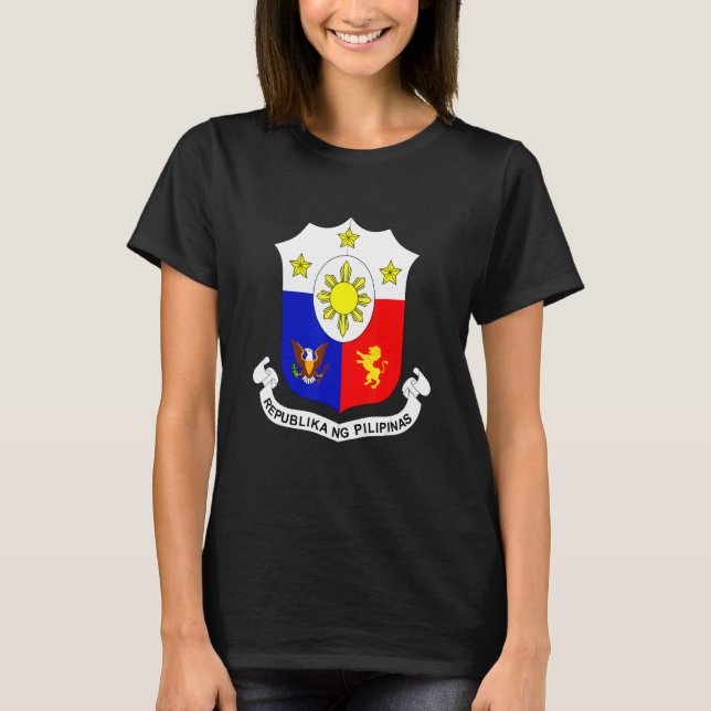 Camiseta Día de la Independencia Filipina Pinoy Seal Philip (Anverso)