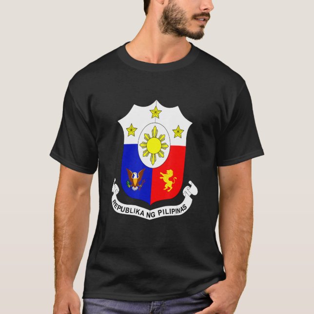Camiseta Día de la Independencia Filipina Pinoy Seal Philip (Anverso)