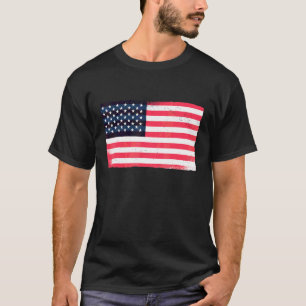 Camiseta Día de la Independencia Gráfica Estadounidense 1