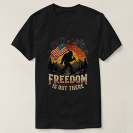 Camiseta día de la independencia libertad: Puestas de sol p