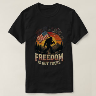 Camiseta día de la independencia libertad: Puestas de sol p