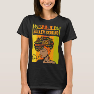 Camiseta Día de la Independencia Negra - Amo a un patinador