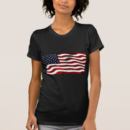 Camiseta Día de la Independencia Patriótica de la Bandera d