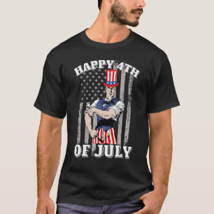 Camiseta Día de la Independencia Tío Sam Griddy Baile 4 de 