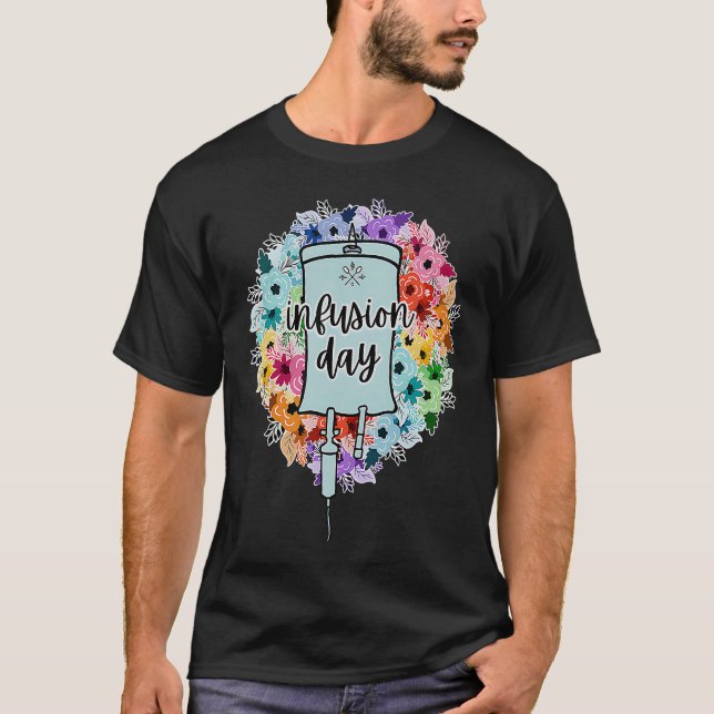 Camiseta Día de la Infusión Floral Terapia Enfermera Botáni (Anverso)