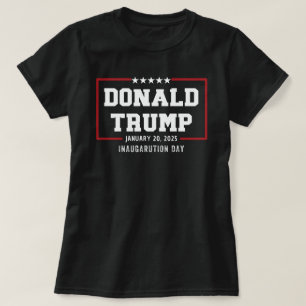 Camiseta Día de la investidura de Donald Trump 2025 47º Pre