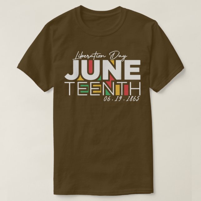 Camiseta día de la liberación 10 de junio de 1865  (Diseño del anverso)