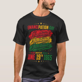 Camiseta Día de la Libertad de Juneteenth Patrimonio Panafr