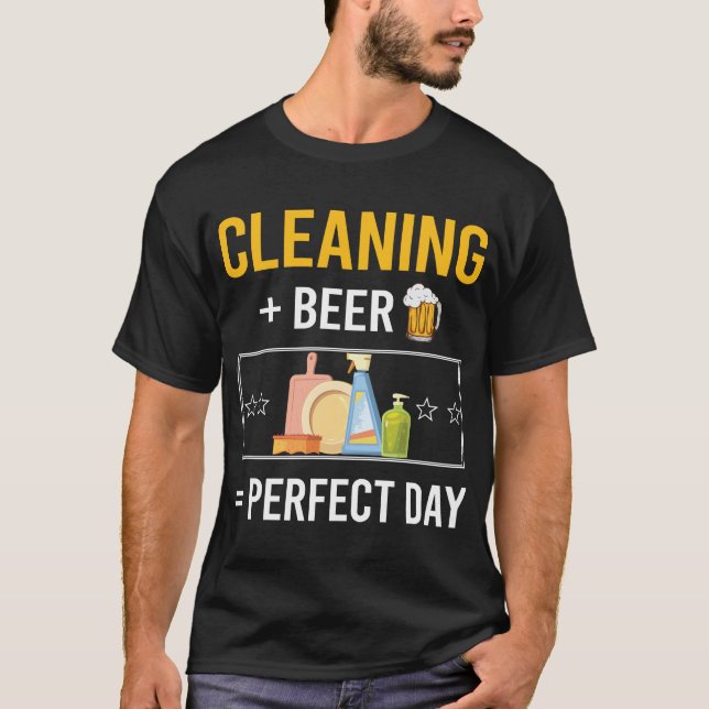 Camiseta Día de la limpieza de cerveza (Anverso)