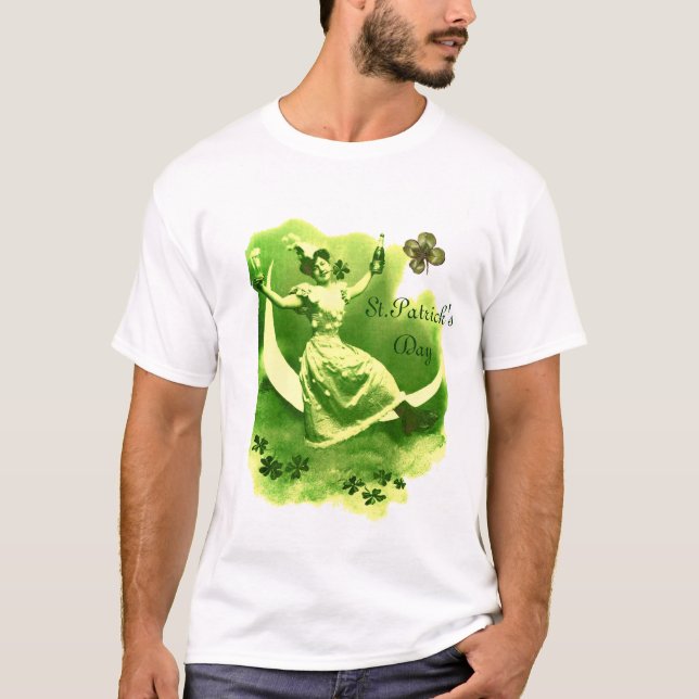 CAMISETA DÍA DE LA LUNA DE SAN PATRICK CON MONOGRAMA DE VER (Anverso)