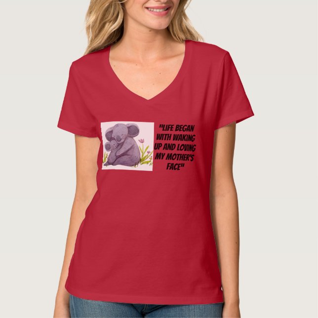 Camiseta Día de la madre (Anverso)