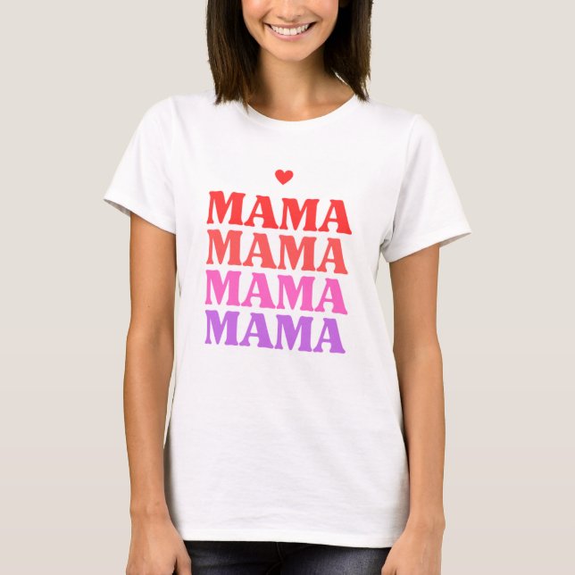 Camiseta Día de la madre (Anverso)