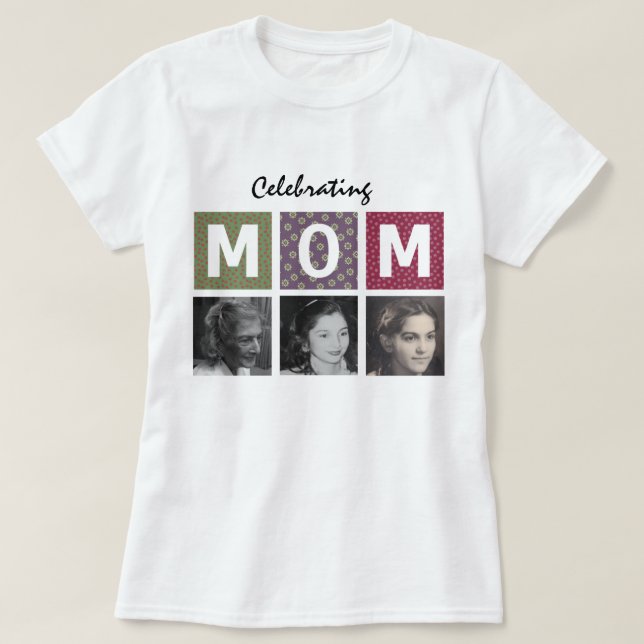Camiseta Día de la Madre (Diseño del anverso)