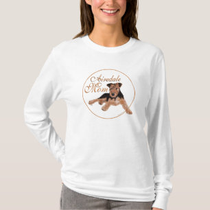 Camiseta Día de la Madre Airedale Terrier
