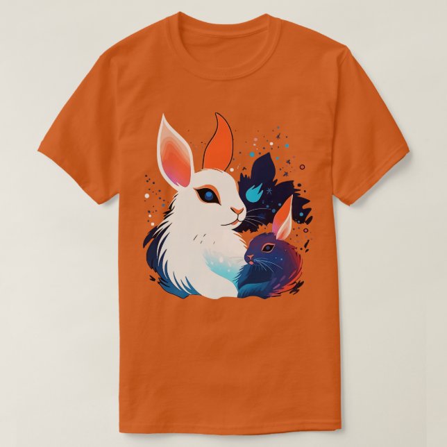 Camiseta Día de la Madre Arctic Hare (Diseño del anverso)