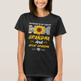 Camiseta Día de la Madre - Bendita por llamarla mamá, abuel