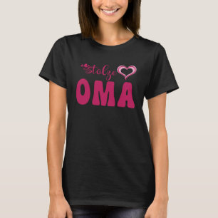 Camiseta Día de la Madre Corazón de Amor Mujeres Stolze Oma