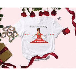 Camiseta Día de la Madre creativo divertido refrigerio VIP