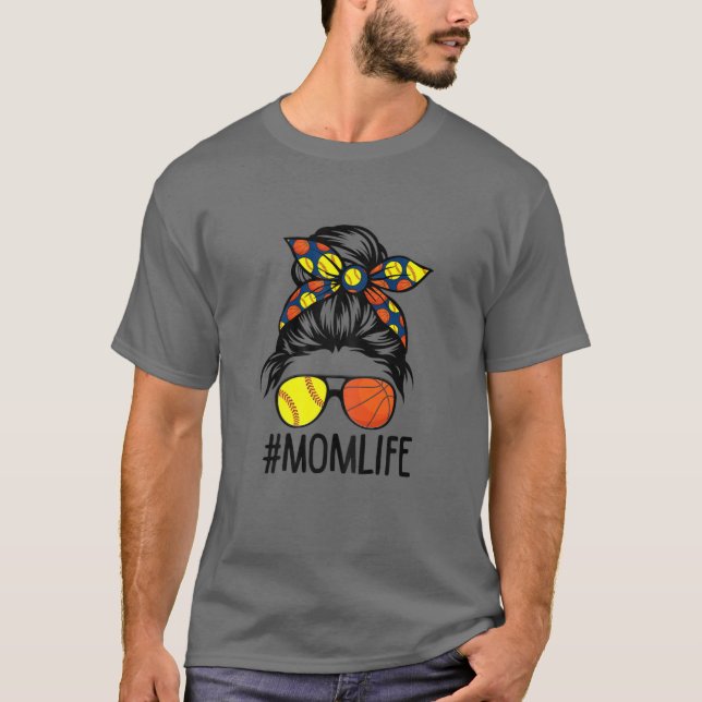 Camiseta Día de la Madre de baloncesto de baloncesto femeni (Anverso)