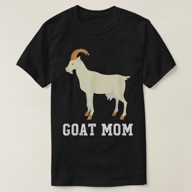 Camiseta Día de la Madre de cabra Mascota de mamá  (Diseño del anverso)