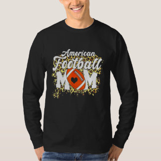 Camiseta Día de la Madre de fútbol americano Leopard