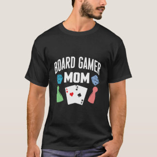 Camiseta Día de la Madre de juegos de tablero de tablero de