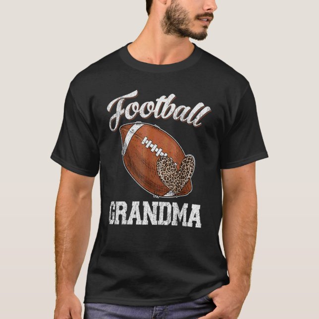 Camiseta Día de la Madre de la Abuela Leopard Ball (Anverso)