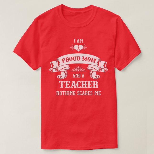 Camiseta Día de la Madre de Maestra Mamá (Diseño del anverso)