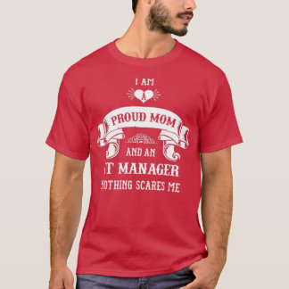 Camiseta DÍA DE LA MADRE de mamá de Administrador de TI