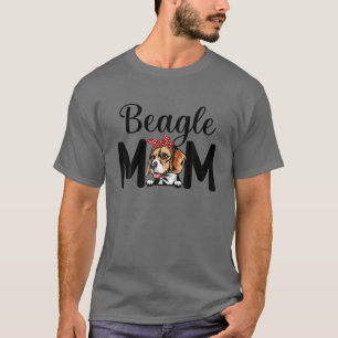 Camiseta Día de la Madre de mamá de Beagle Cute