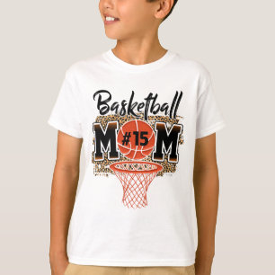 Camiseta Día de la Madre de mamá Personalizado número 15 de