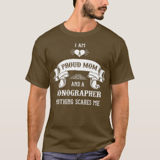 Camiseta Día de la Madre de mamá sonógrafa