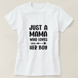 Camiseta Día de la Madre de traje de mamá hijo haciendo jue