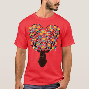 Camiseta Día de la Madre de venado en auge