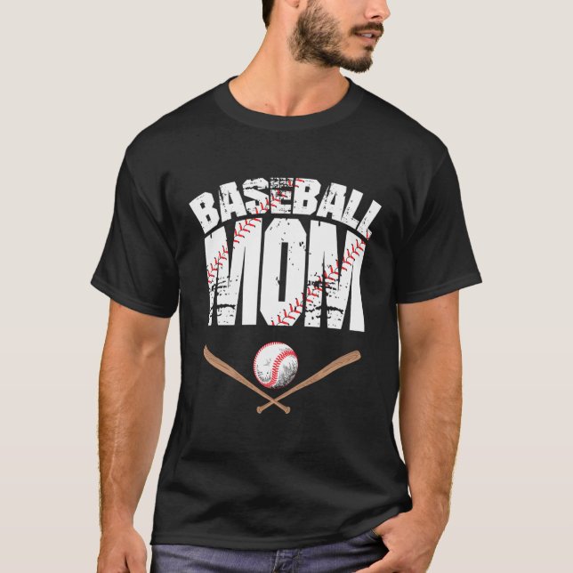 Camiseta Día de la Madre del Béisbol (Anverso)
