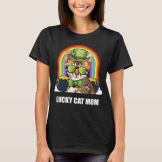 Camiseta Día de la Madre del Gato de Bengala Suerte