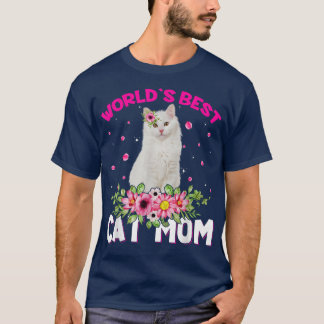 Camiseta Día de la Madre del Mejor Gato del Mundo 