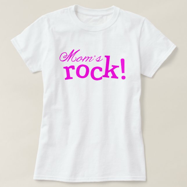 Camiseta Día de la Madre del Rock (Diseño del anverso)