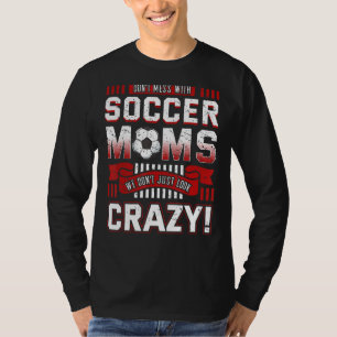 Camiseta Día de la madre deportiva del equipo de fútbol