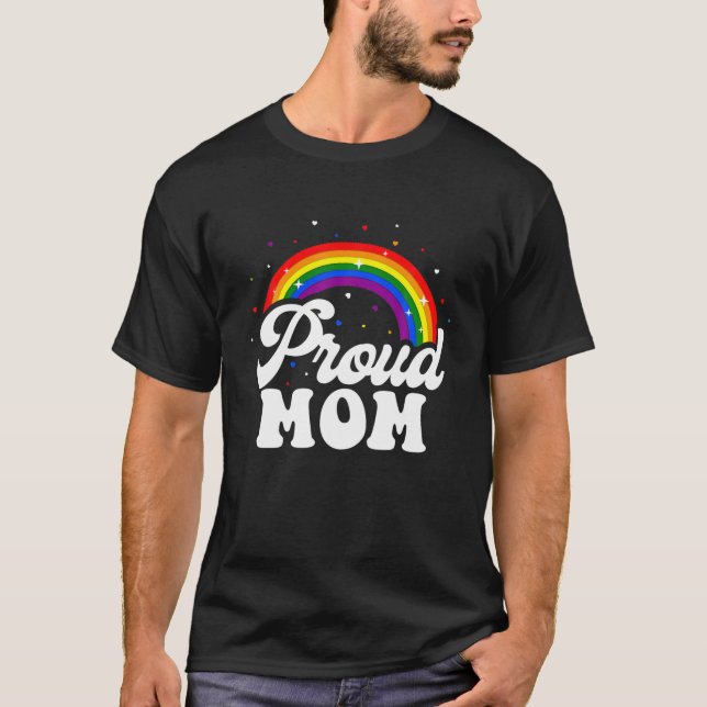 Camiseta Día de la madre divertida: Orgullosa madre LGBT Ll (Anverso)