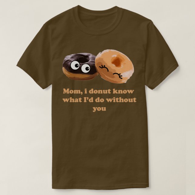 Camiseta Día de la Madre donut (Diseño del anverso)