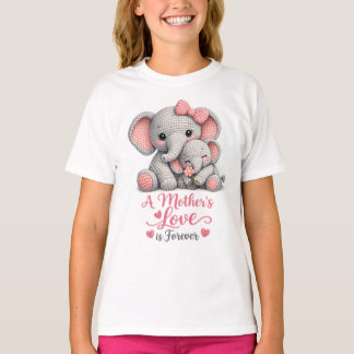 Camiseta Día de la Madre Elefante Mamá Arte_ Especial del D