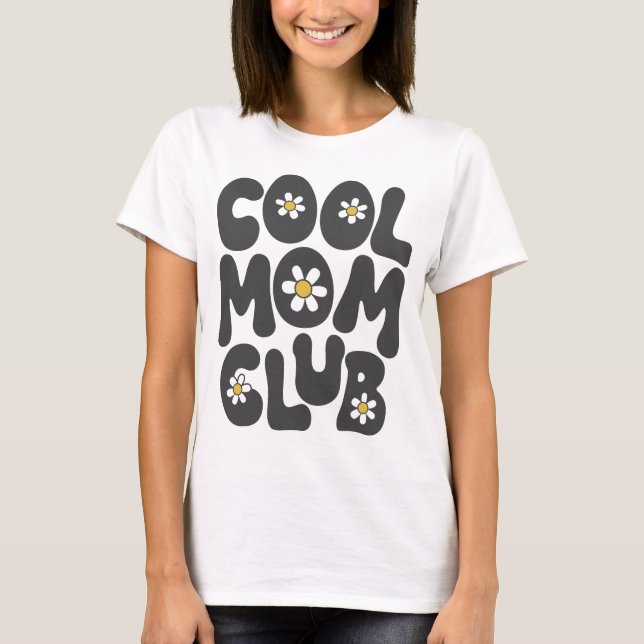 Camiseta Día de la madre en el club de mamás de Guay (Anverso)
