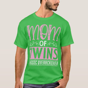 Camiseta Día de la Madre familiar de mamá gracioso gemelos