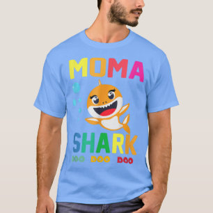 Camiseta Día de la Madre familiar Moma Shark Moma Shark Lov