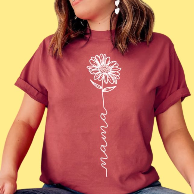 CAMISETA DÍA DE LA MADRE-FERIA (Floral Mother's Day )