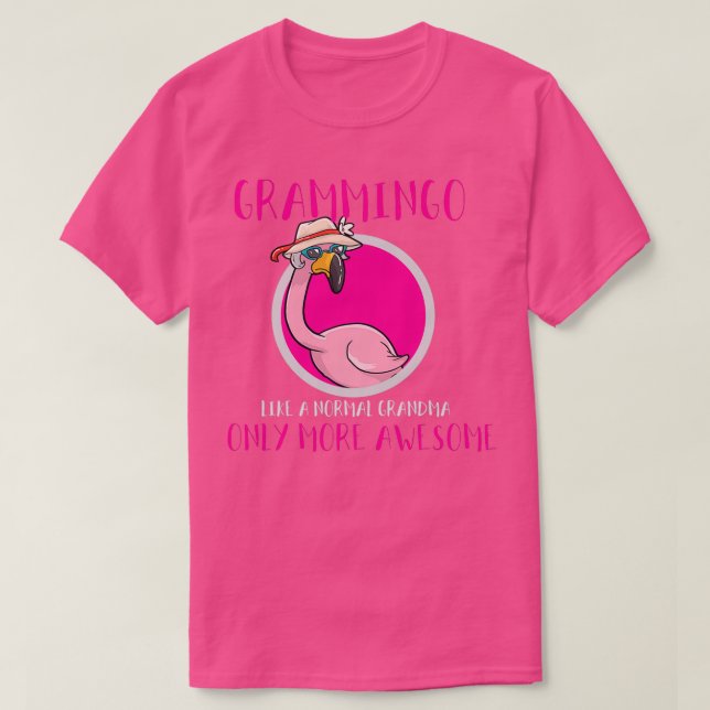 Camiseta Día de la Madre Flamingo (Diseño del anverso)