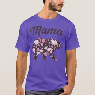 Camiseta Día de la Madre floral Mama Bear 1267